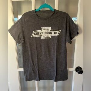 4/$20 🦋 Chevrolet This Is Chevy Country Grey Short Sleeve T-Shirt